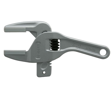 Aluminium Adjustable Spud Wrenches with Plastic Jaw Covers