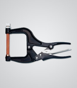 Forged welding pliers