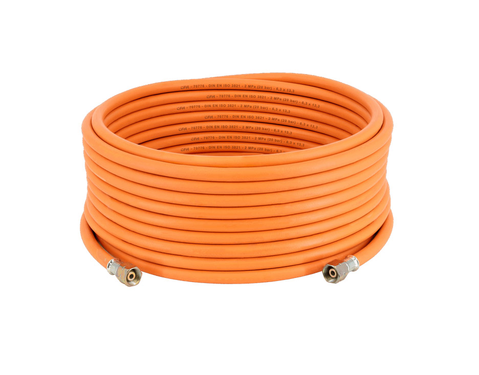 Gas hose rubber VS 790 (20 m, G 3/8'' LH bds)