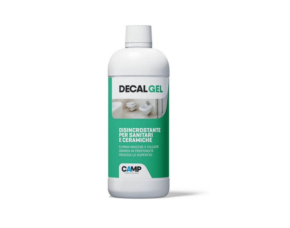 Decal Gel - Descaling sanitizing anti-scale gel descaler 