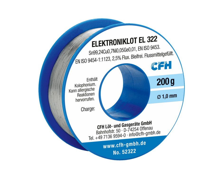 Electronic solder EL 322 (200 g)