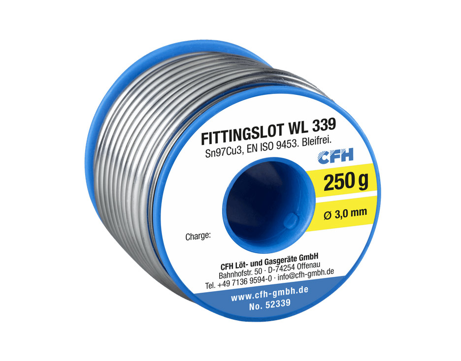 Fittingslot WL 339 (250 g)