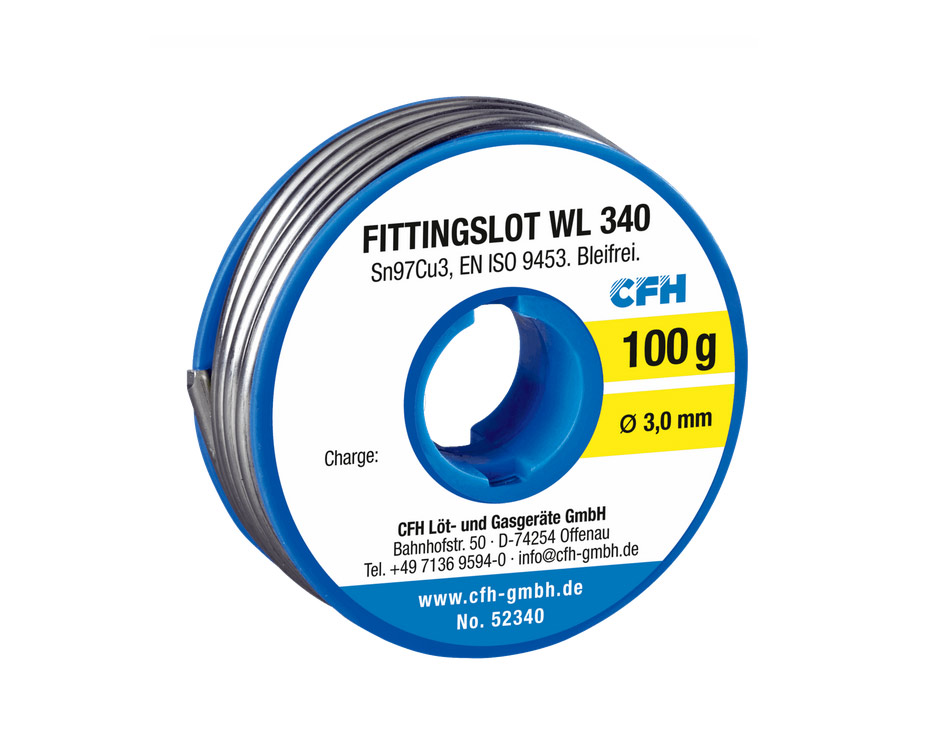 Fittingslot WL 340 (100 g)