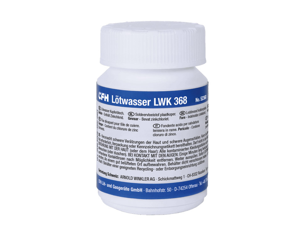 Soldering water copper sheet LWK 368 (100 g)